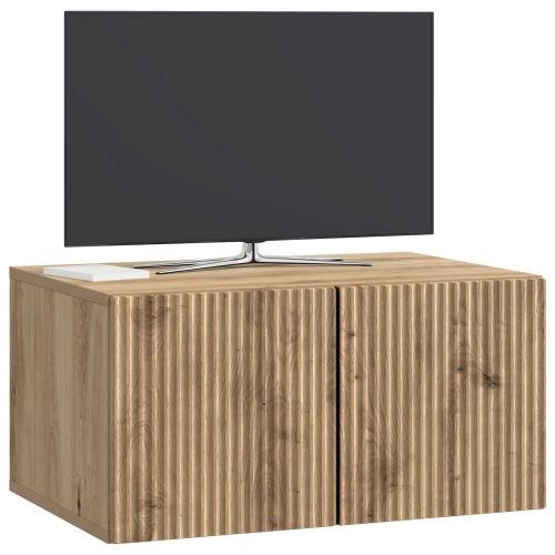 Стенно монтиран ТВ шкаф Дъб артизан 59,5 x 41 x 30 см