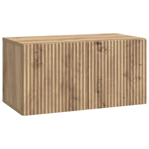 Стенно монтиран ТВ шкаф Дъб артизан 59,5 x 31 x 30 см