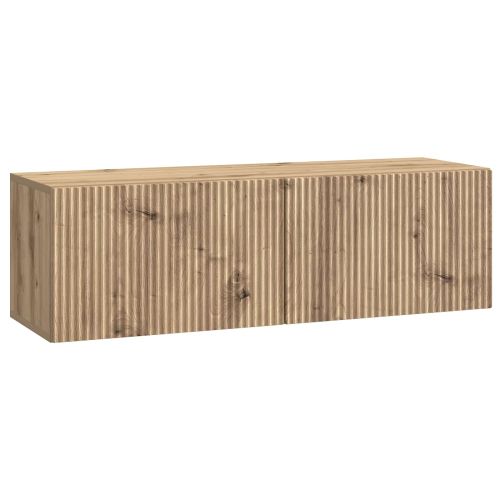 Стенно монтиран ТВ шкаф Дъб артизан 98 x 31 x 30 см