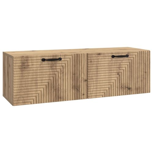 Стенно монтиран ТВ шкаф Дъб артизан 98 x 31 x 30 см