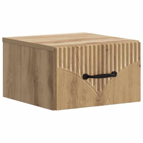 Спален шкаф с монтаж на стена Дъб артизан 34,5 x 33 x 20 см