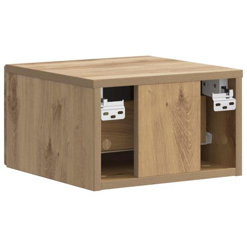 Спален шкаф с монтаж на стена Дъб артизан 34,5 x 33 x 20 см