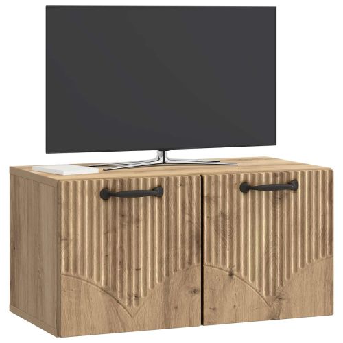 Стенно монтиран ТВ шкаф Дъб артизан 59,5 x 31 x 30 см