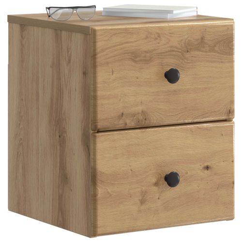 Спален шкаф с монтаж на стена Дъб артизан 34,5 x 33 x 40 см