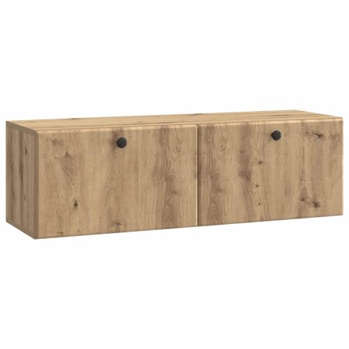 Стенно монтиран ТВ шкаф Дъб артизан 98 x 31 x 30 см