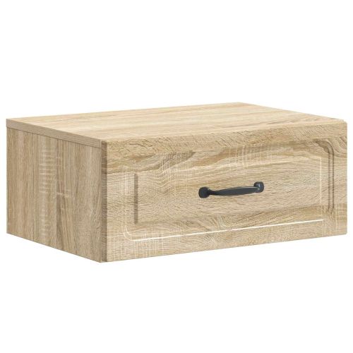 Спален шкаф с монтаж на стена Дъб сонома 49 x 34,5 x 20 см