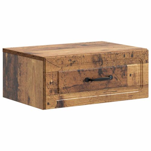 Спален шкаф с монтаж на стена Старо дърво 49 x 34,5 x 20 см