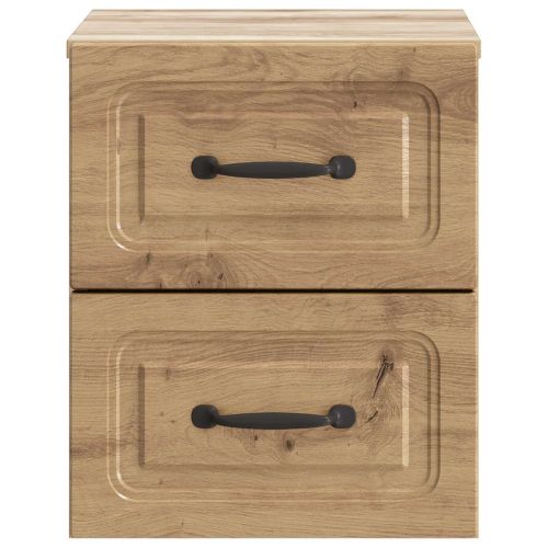 Спален шкаф с монтаж на стена Дъб артизан 34,5 x 33 x 40 см