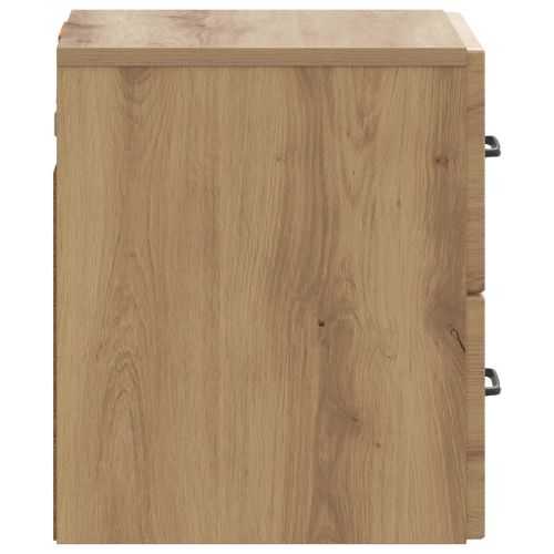 Спален шкаф с монтаж на стена Дъб артизан 34,5 x 33 x 40 см