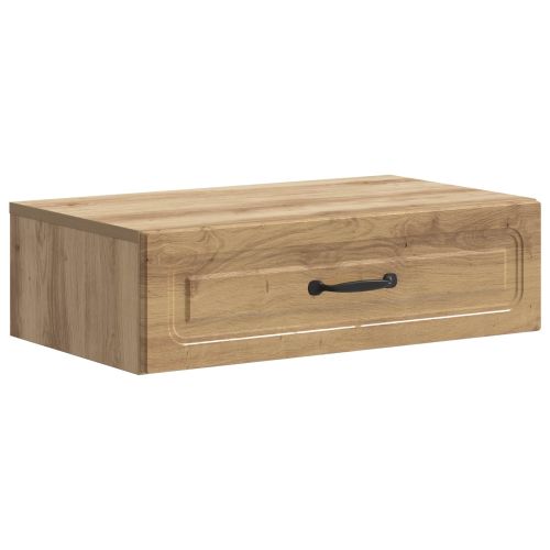 Стенен страничен масичка Дъб артизан 59 x 34,5 x 17 см