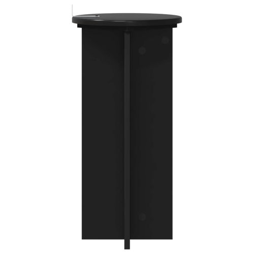 Стойка за растения 2 бр. Черно 29,5 x 29,5 x 60 см