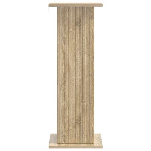 Стойка за растения 2 pcs Дъб сонома 30,5 x 30 x 80,5 см