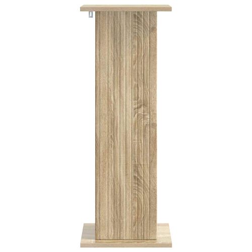 Стойка за растения 2 pcs Дъб сонома 30,5 x 30 x 80,5 см