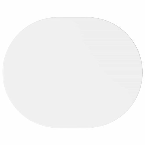 Странична маса Бял гланц 50 x 39,5 x 55 см Инженерна дървесина