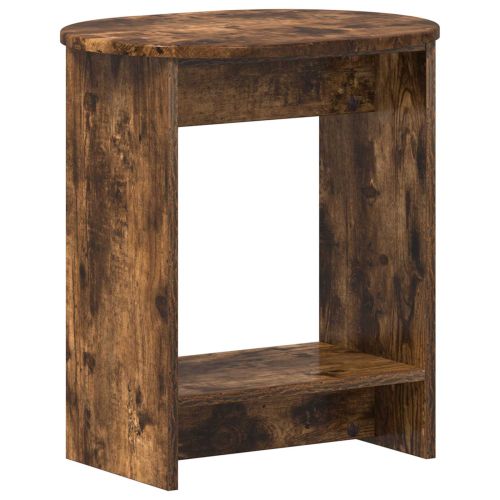 Странична маса Опушен дъб 50 x 39,5 x 55 см Инженерна дървесина