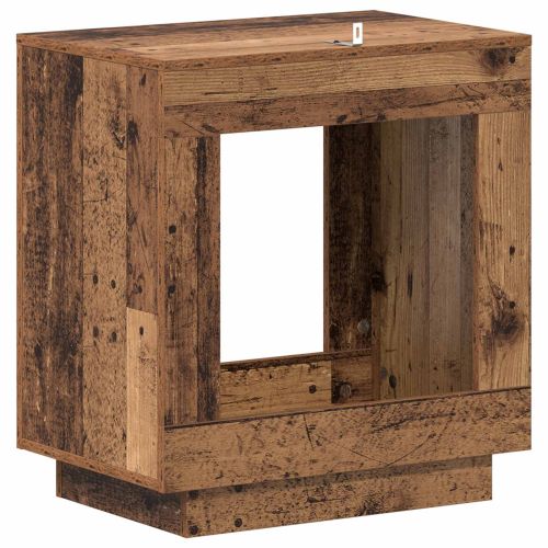 Странична маса Старо дърво 60 x 40 x 65 см Инженерна дървесина
