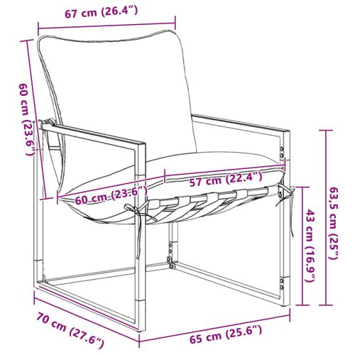 Градински Софа Комплект 3 pcs Черно и антрацит Стомана