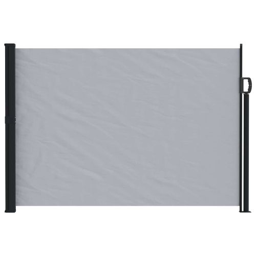 Сгъваема странична перголка Сиво 300 x 140 cm Полиестер