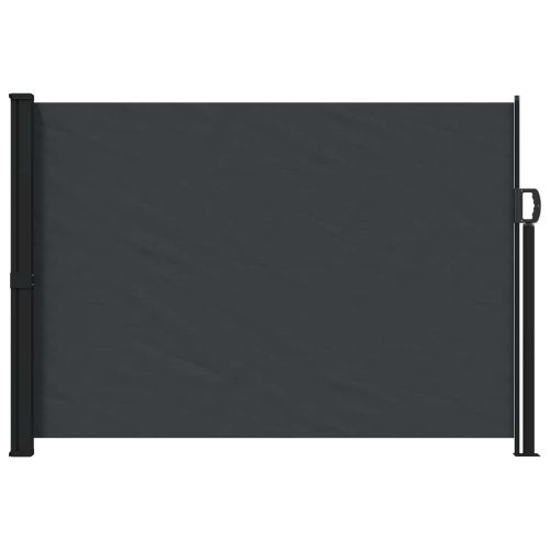 Сгъваема странична перголка Черно 300 x 170 cm Полиестер