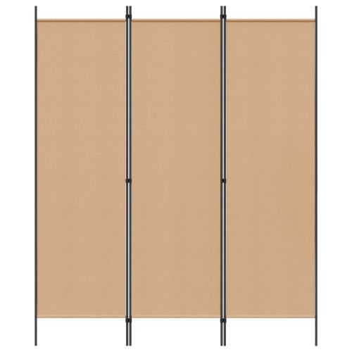 Разделител за стая Бежово 150 x 180 cm Текстил