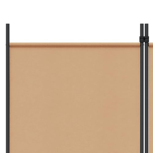 Разделител за стая Бежово 150 x 180 cm Текстил