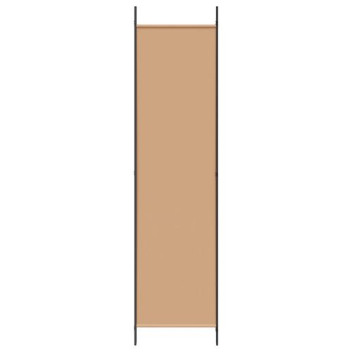 3-панелен параван Бежово 150 x 200 cm Текстил
