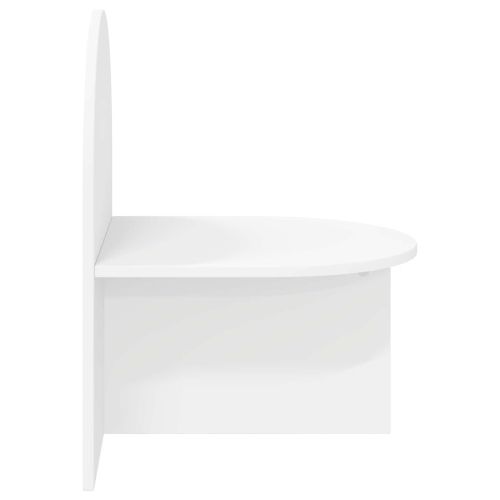 Нощно шкафче 2 pcs Бяло 48 x 49 x 65 см