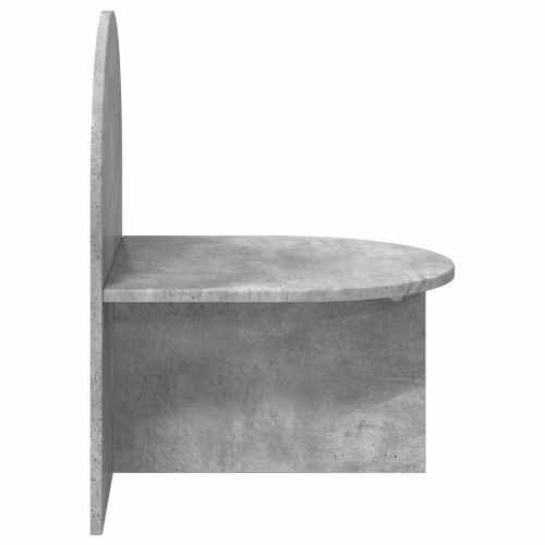 Нощно шкафче 2 pcs Бетонно сиво 48 x 49 x 65 см