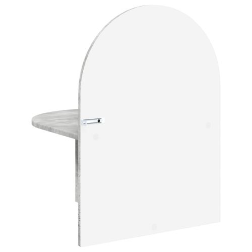 Нощно шкафче 2 pcs Бетонно сиво 48 x 49 x 65 см