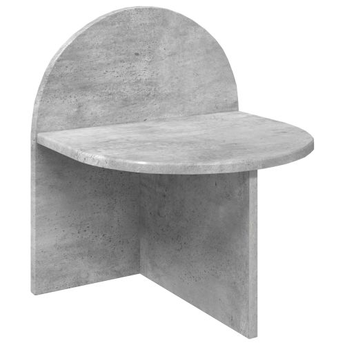 Нощно шкафче Бетонно сиво 40 x 35,5 x 45,5 см