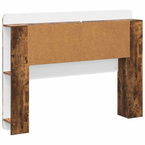 Табла за легло Опушен дъб Инженерен дървен материал