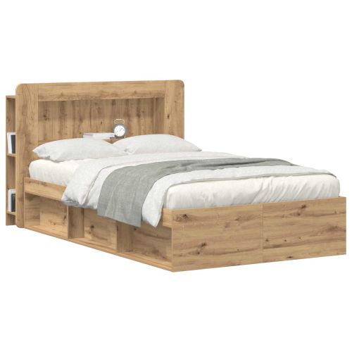 Табла за легло Дъб артизан Инженерен дървен материал