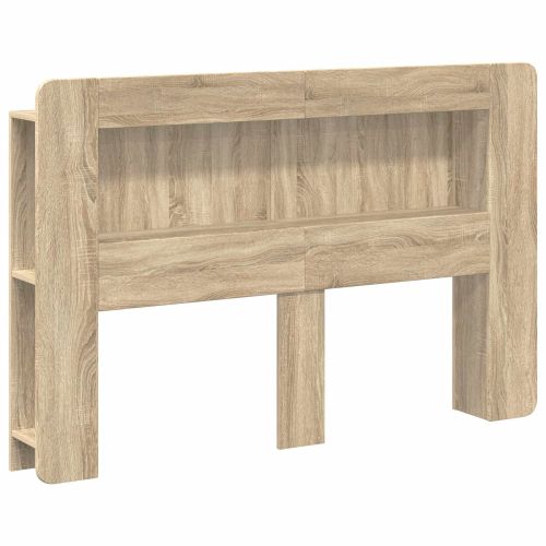 Табла за легло Дъб сонома Инженерен дървен материал