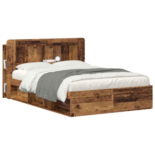 Табла за легло Старо дърво Инженерен дървен материал