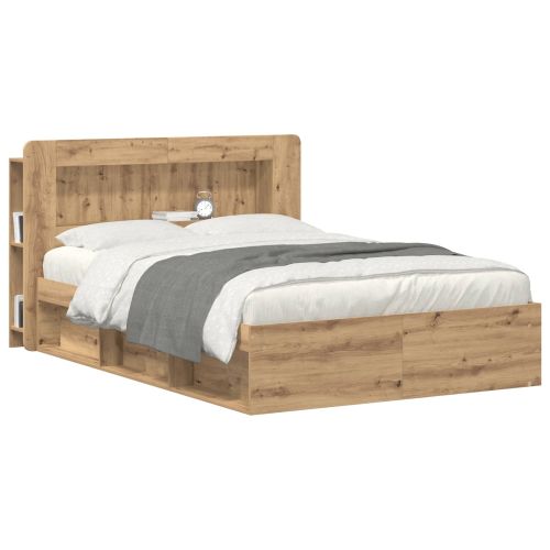 Табла за легло Дъб артизан Инженерен дървен материал