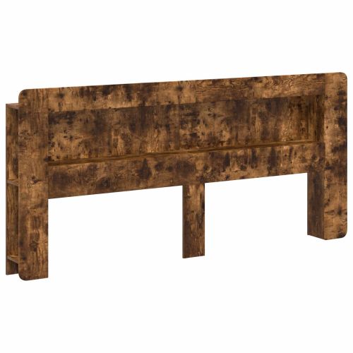 Табла за легло Опушен дъб Инженерен дървен материал