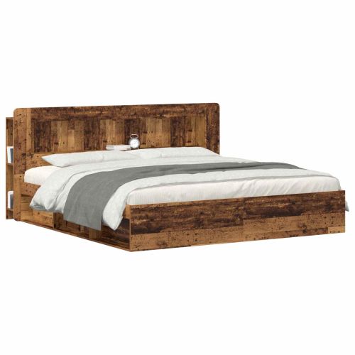 Табла за легло Старо дърво Инженерен дървен материал