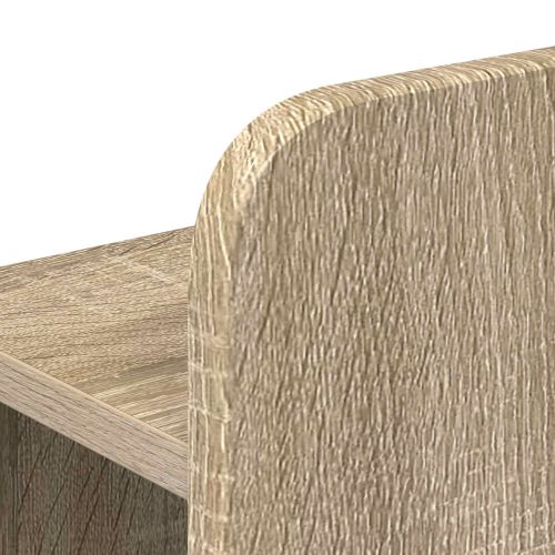 Табла за легло Дъб сонома Инженерен дървен материал