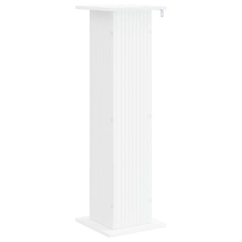 Стойка за растения Бяло 30,5 x 30 x 100,5 см