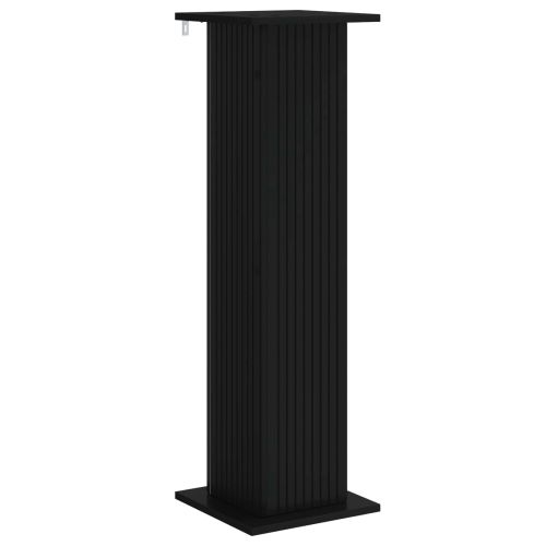 Стойка за растения Черно 30,5 x 30 x 100,5 см