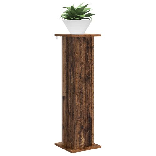Стойка за растения 2 pcs Старо дърво 30,5 x 30 x 100,5 см