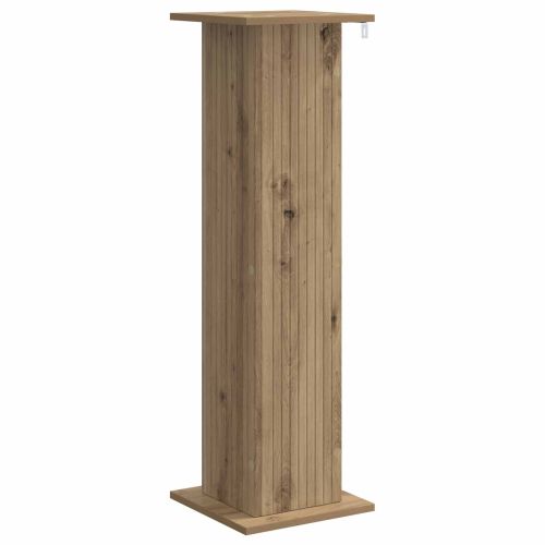 Стойка за растения 2 бр. Дъб артизан 30,5 x 30 x 100,5 см