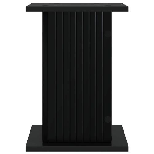 Стойка за растения 2 pcs Черно 30,5 x 30 x 43 см