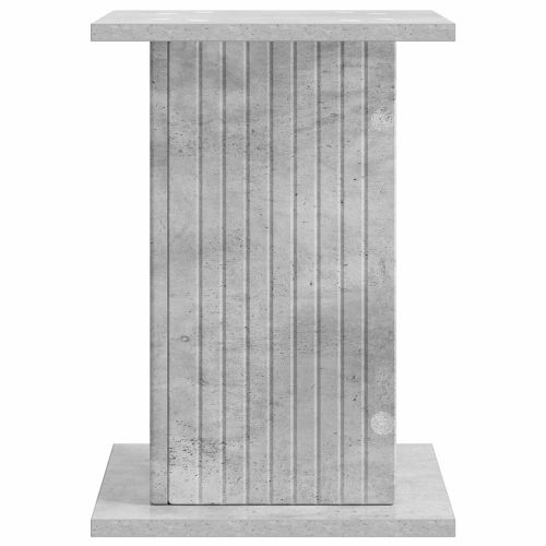 Стойка за растения 2 pcs Бетонно сиво 30,5 x 30 x 43 см