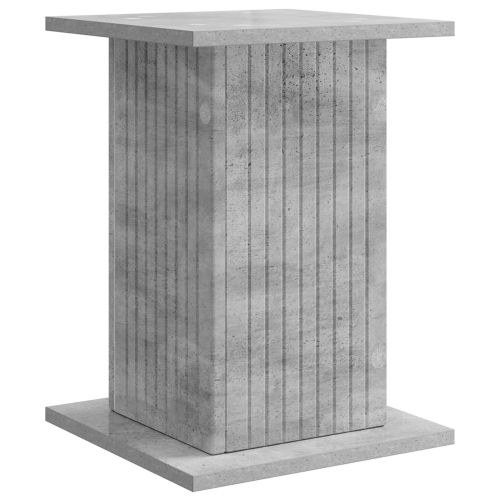 Стойка за растения 2 pcs Бетонно сиво 30,5 x 30 x 43 см