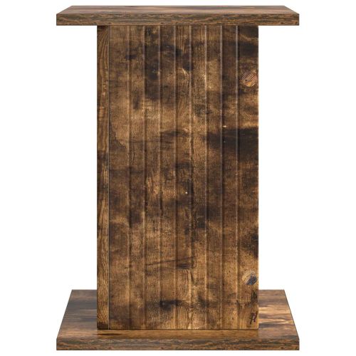 Стойка за растения 2 бр. Опушен дъб 30,5 x 30 x 43 см