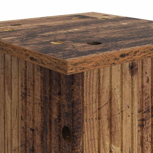 Стойка за растения 2 pcs Старо дърво 30,5 x 30 x 43 см