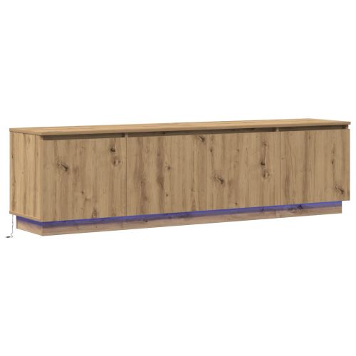 ТВ шкаф Дъб 180 x 38 x 49 см Инженерно дърво