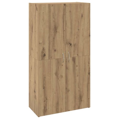 Офис шкаф с рафт Старо дърво 60 x 32 x 115 cm Инженерно дърво