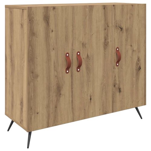Служебен шкаф Дъб 89,5 x 34 x 80 см Инженерно дърво